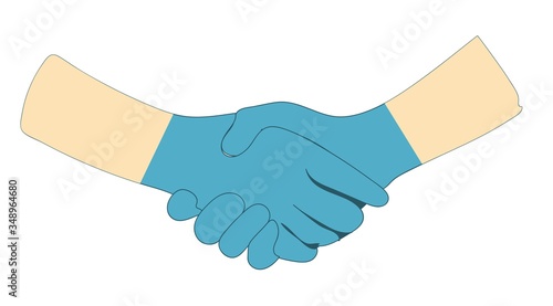 Wallpaper Mural Latex gloves. Personal protective equipment. CoVID-19. equipment, finger, Torontodigital.ca