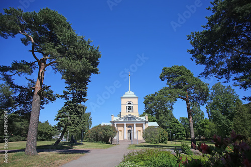 The Church of St Nicholas is located in Isopuisto Park in Kotka city centre, Kymenlaakso province, Finland.