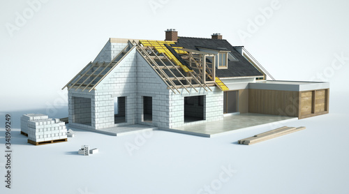 Technical details of house ...