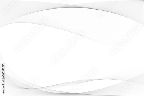 Abstract wave element on gray background, vector, illustration. 
