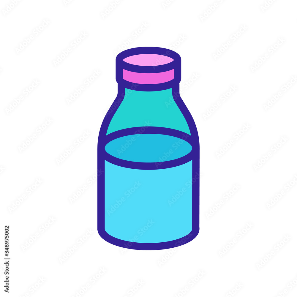 canned liquid jar icon vector. canned liquid jar sign. color symbol illustration canned liquid jar icon vector. canned liquid jar sign. color symbol illustration