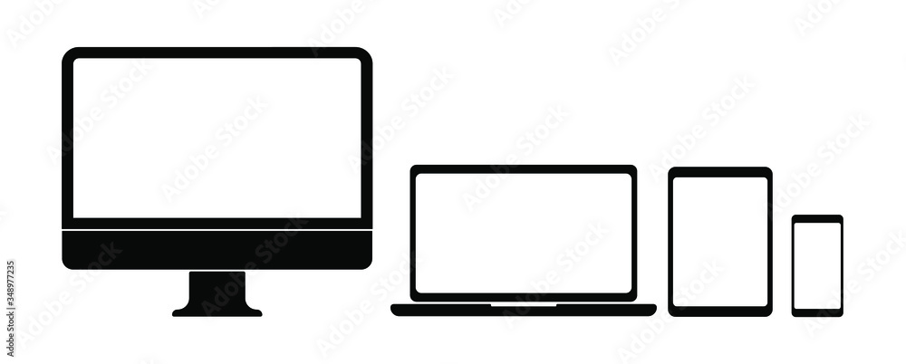 vector illustration of a tablet computer vector illustration of a tablet computer