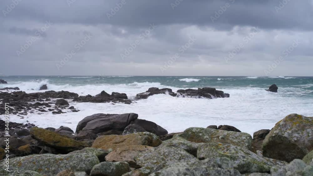 Tempête en mer d’Iroise Tempête en mer d’Iroise