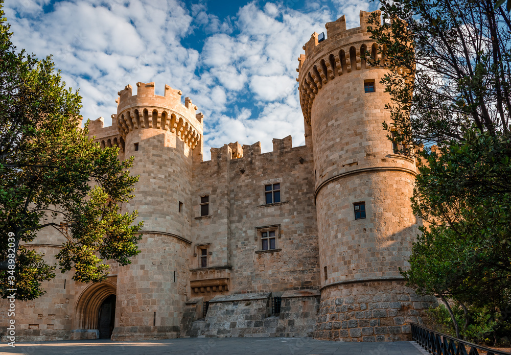 The Palace of the Grand Master of the Knights of Rhodes a.k.a. the Castello, is a medieval castle in the city of Rhodes, in Greece.