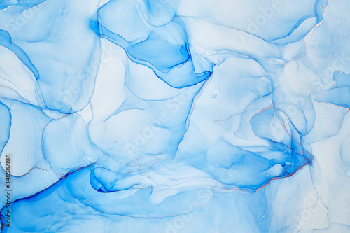 Wallpaper Mural Fluid Art . Abstract colorful background, wallpaper. Mixing acrylic paints. Modern art. Marble texture. Alcohol ink colors  translucent Torontodigital.ca