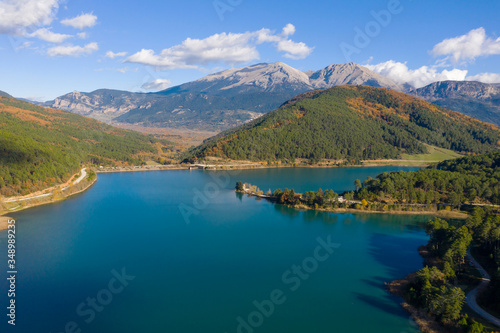 Lake Doxa aerial view