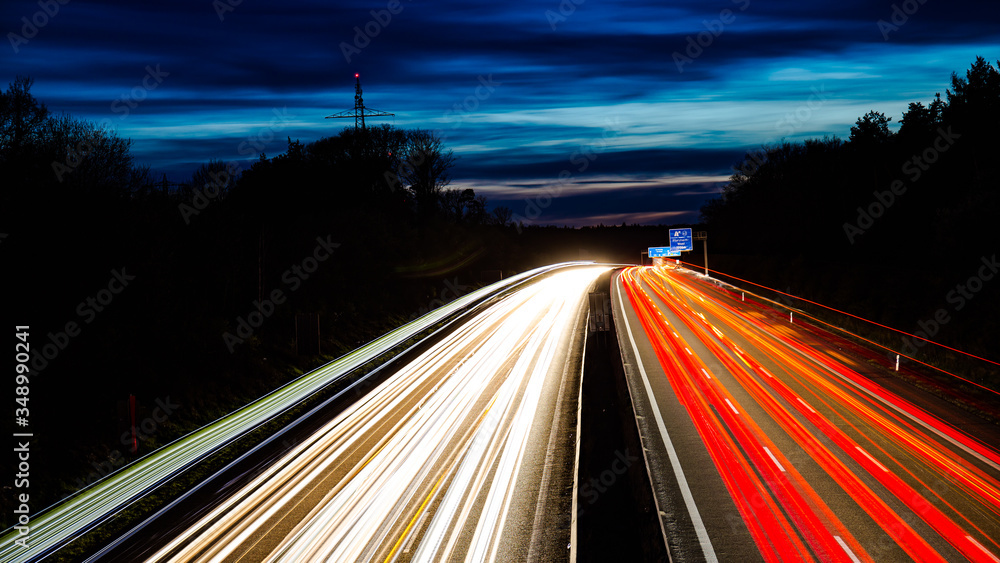 Autobahn A8 Stock Photo | Adobe Stock