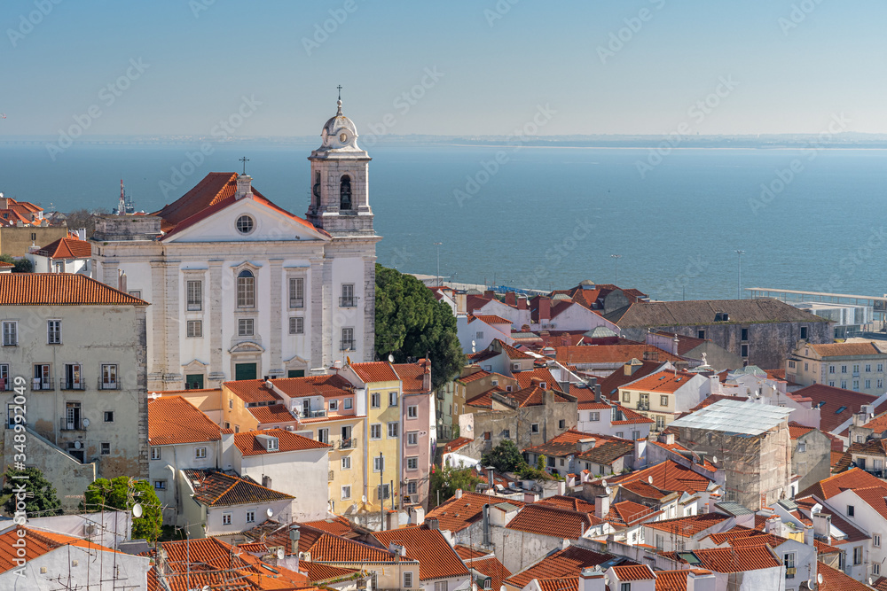 Fototapeta premium Miradouro de São Pedro de Alcântara