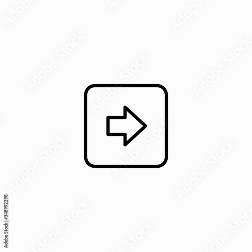 Free Download arrow icon flat vector logo design trendy - GFXLoad
