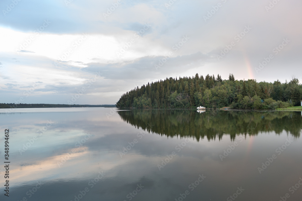 Fototapeta premium lake in the morning