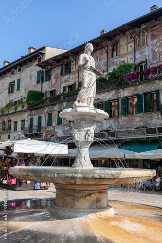 Fountain Of The Madonna Of Verona