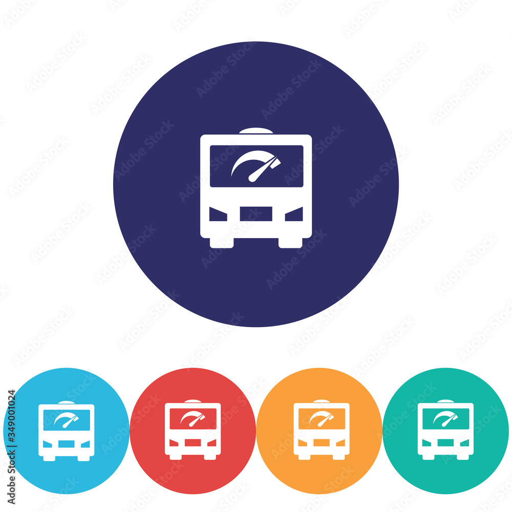Bus vector icon , lorem ipsum Flat design Bus vector icon , lorem ipsum Flat design