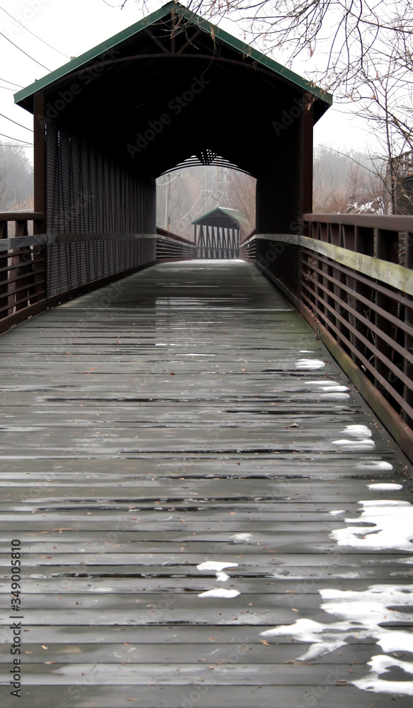 Obraz premium Covered Bridge