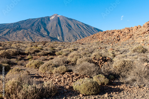  Peak of Teide volcano, Teide National park, Tenerife Island, Spain