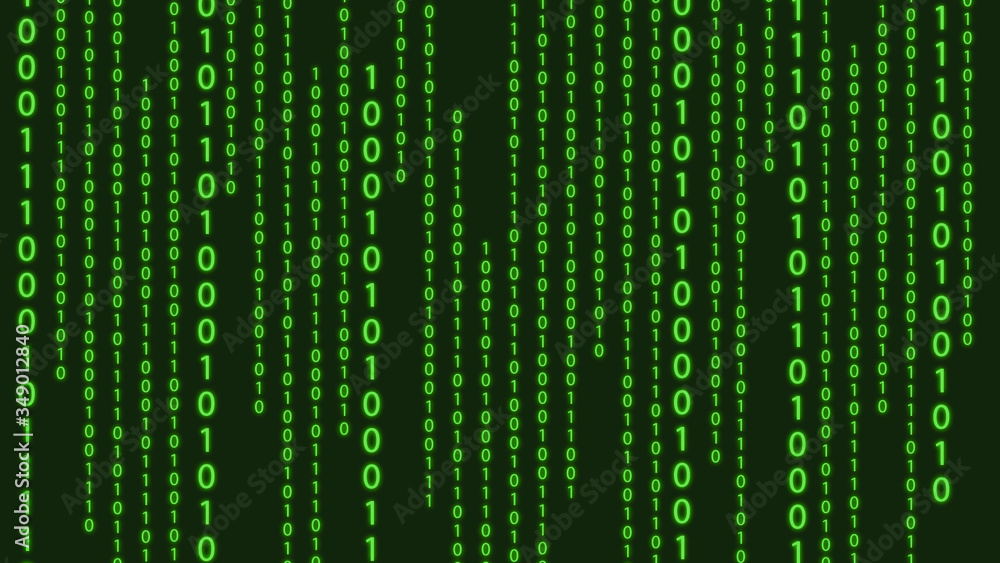 Binary coding. Abstract matrix background and programming concepts Binary coding. Abstract matrix background and programming concepts