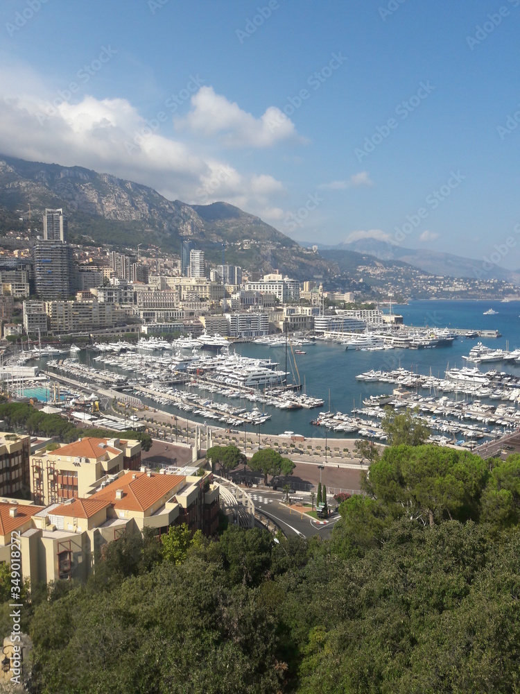 Monaco port views