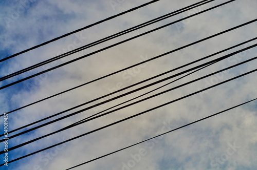 wires in the sky