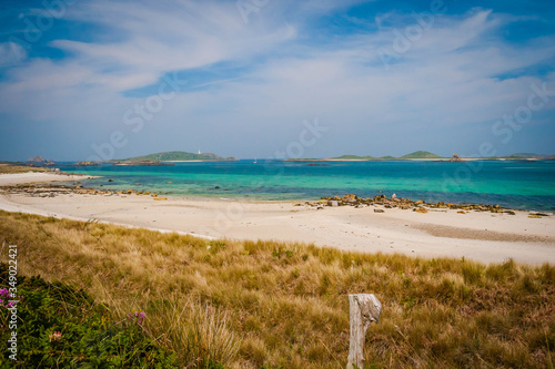 Beaches of St. Martin at the Isles of Scilly in Cornwall, UK photo
