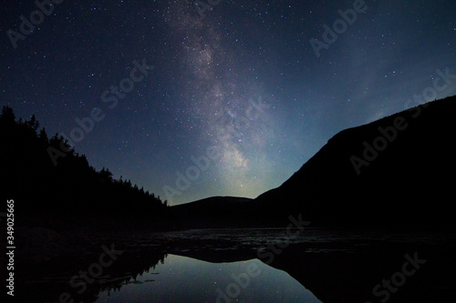 Milky Way over the New Hampshire night sky © Ian