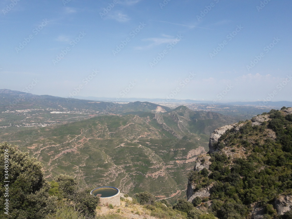 Montserrat Spain hiking mountain landscape 2017