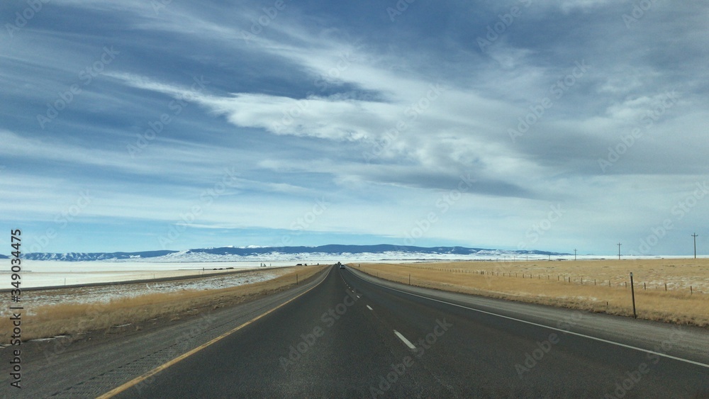 driving on the highway driving on the highway