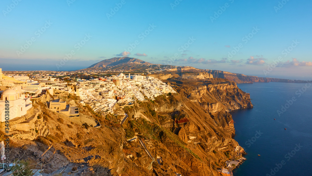 Panorama of Santorini