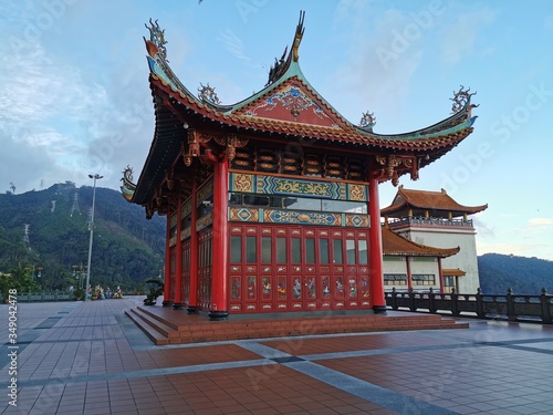 buddhist temple  genting highland photo