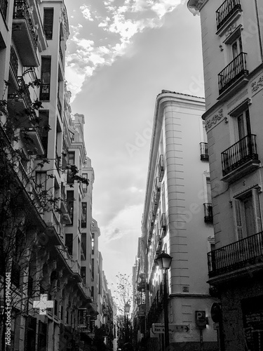 Views of Madrid city in fase zero after the Covid virus lockdown © anca enache