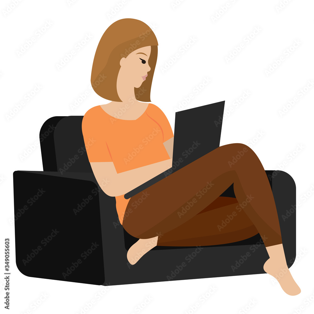 Woman sitting resting Woman sitting resting