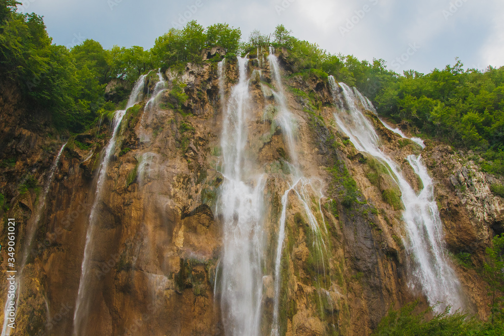 Fototapeta premium Plitvice Lakes National Park, Croatia. One of the most beautiful places in the world.