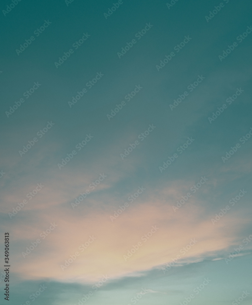 Fototapeta premium pastel colorful sky for background. blurred sky background. pastel sky.