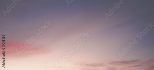 pastel colorful sky for background.  blurred sky background. pastel sky. © Amonsak