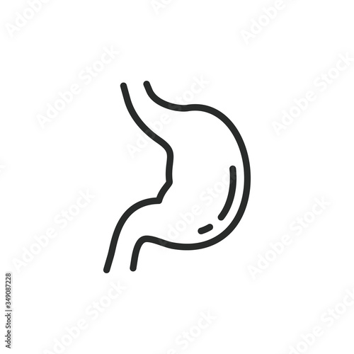 stomach icon vector design illustration