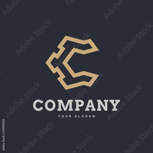 Letter C Logo Design Template