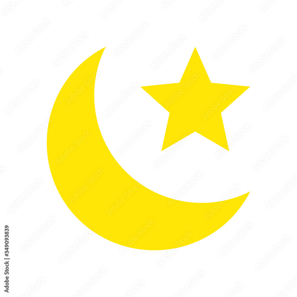 The best moon icon, illustration vector. Suitable for many purposes. The best moon icon, illustration vector. Suitable for many purposes.