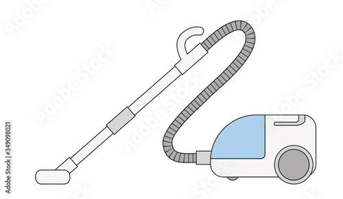 掃除機　輪郭線あり
