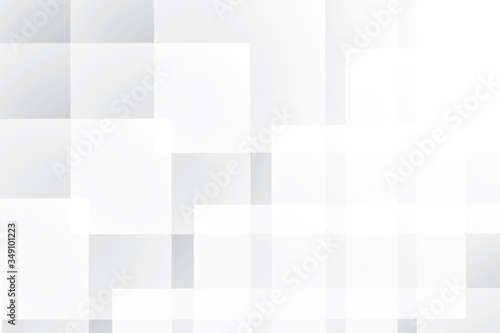 Abstract geometric white and gray color background. Vector, illustration.