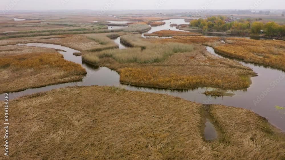 Cinematic drone shot revealing nature's beauty of snake river and it's river channels. Cinematic drone shot revealing nature's beauty of snake river and it's river channels.