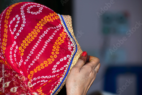 indian woman in ghunghat