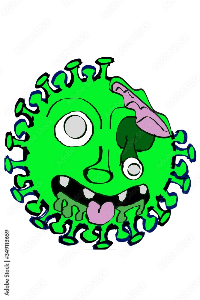 Corona Zombie Emoji Corona Zombie Emoji