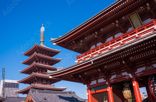 東京　浅草　浅草寺