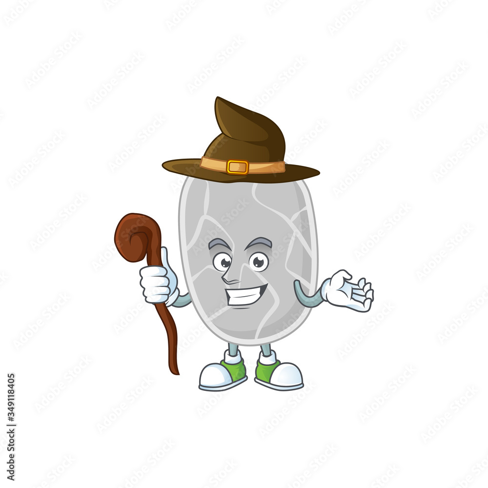 sneaky and tricky Witch nitrospirae cartoon drawing concept sneaky and tricky Witch nitrospirae cartoon drawing concept