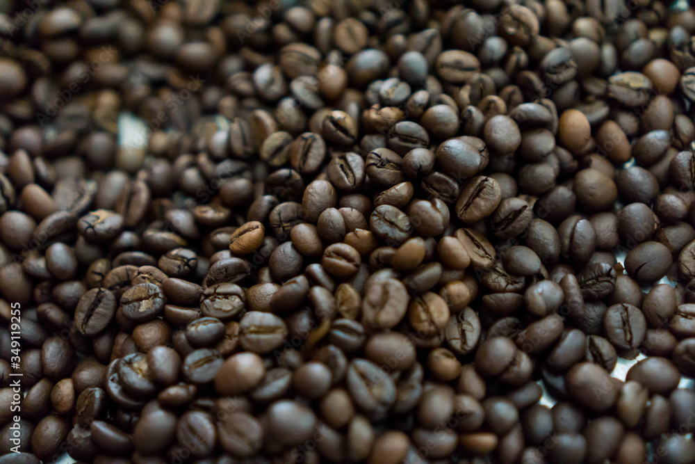 Roasted beans coffee smell like coffee, and weigh less because the moisture has been roasted out. They are crunchy to the bite, ready to be ground and brewed. Roasted beans coffee smell like coffee, and weigh less because the moisture has been roasted out. They are crunchy to the bite, ready to be ground and brewed.