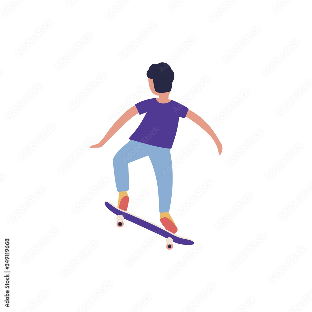 guy skateboarding