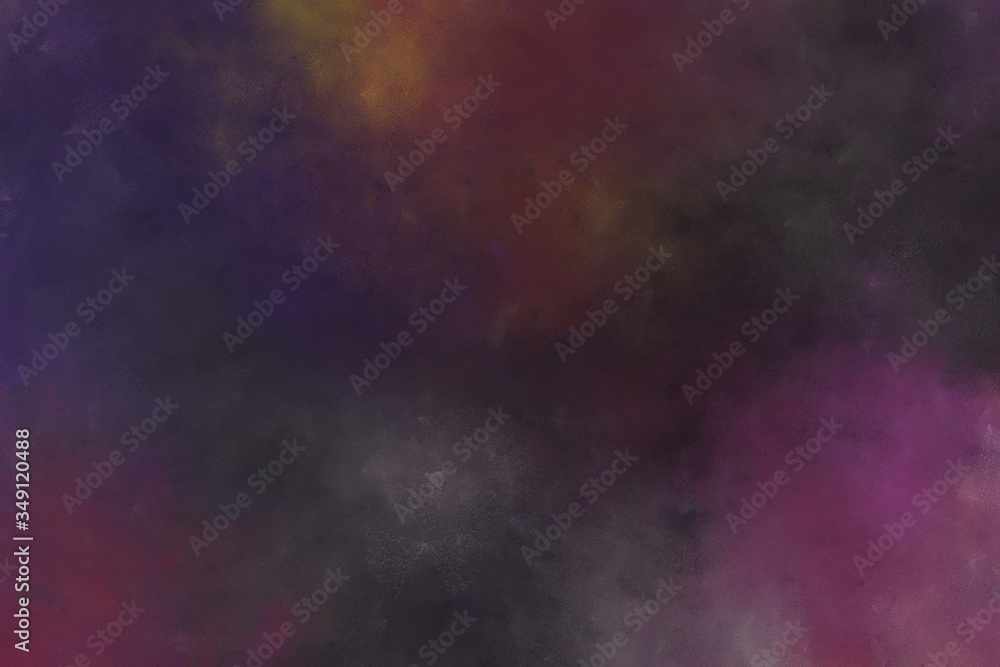 beautiful vintage abstract painted background with very dark violet, old mauve and dim gray colors. background with space for text or image