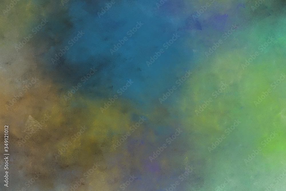 wallpaper background dim gray, dark sea green and teal blue colored vintage abstract painted background with space for text or image. can be used as poster background or wallpaper