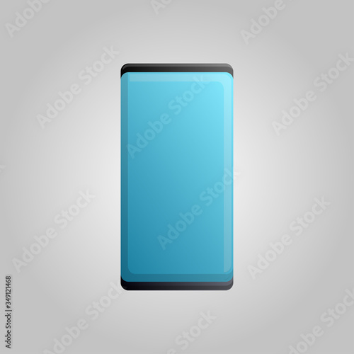 Free Download Digital modern touchscreen mobile phone smartphone on a white background. Vector illustration - GFXLoad