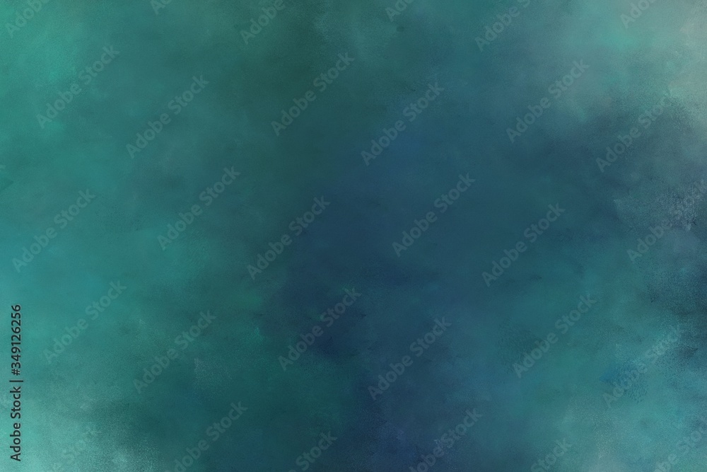 beautiful old color brushed vintage texture with dark slate gray, blue chill and medium aqua marine colors. can be used as background graphic element