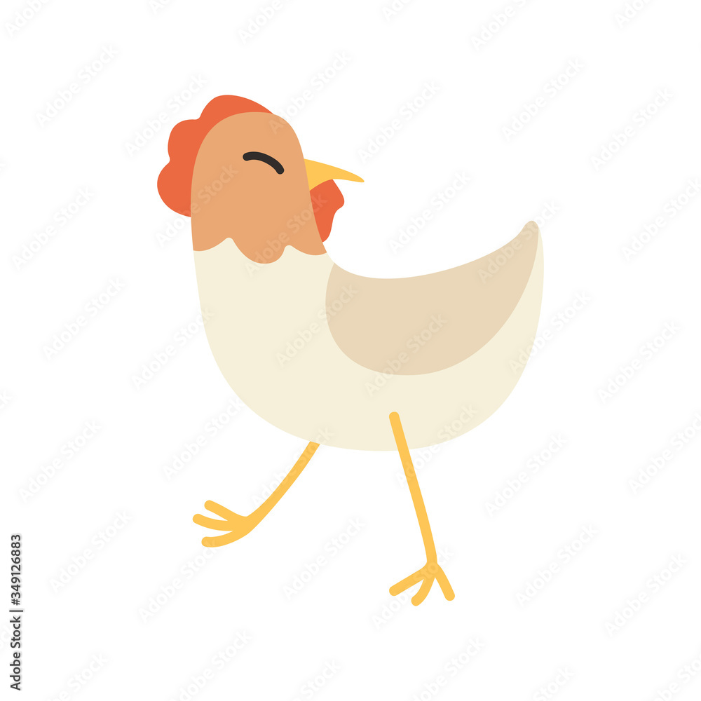cute chicken animal vector cute chicken animal vector