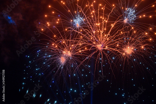 Fireworks, pyrotechnic, illuminate, celebration, 